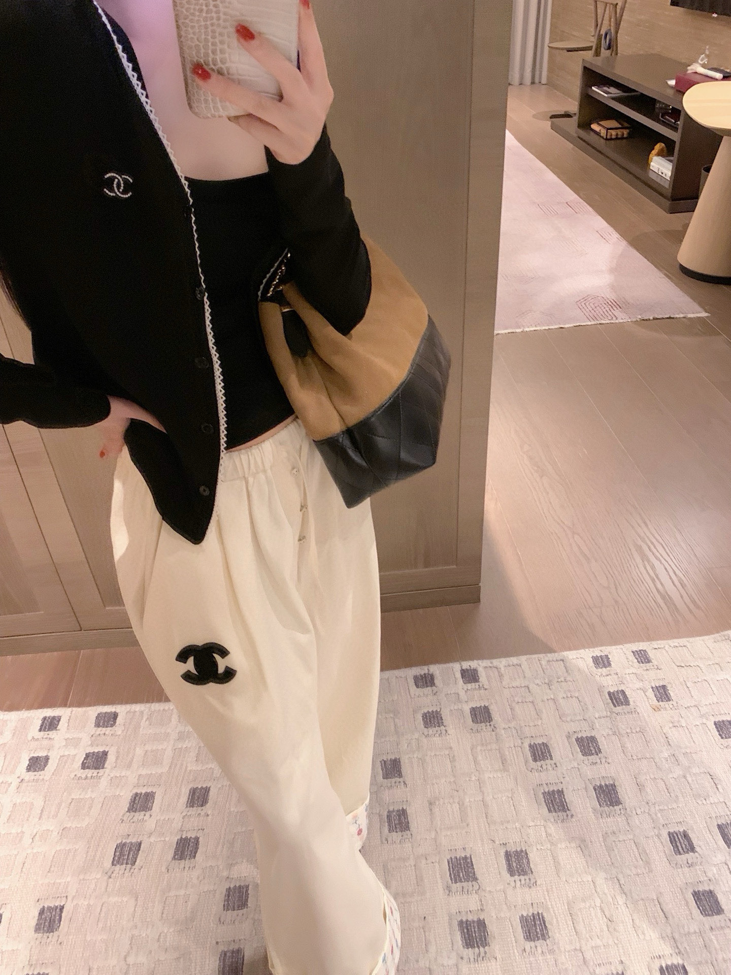 chanel レディース カーディガン 3色 ファッション ブランド おしゃれ スタイリッシュ - 画像 3