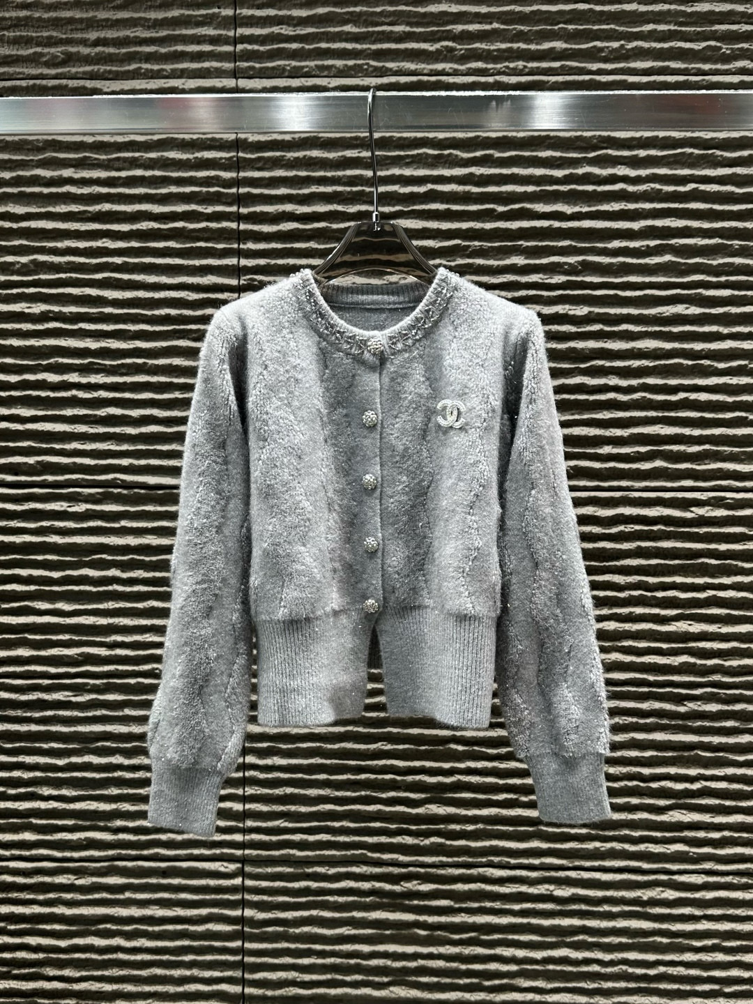 シャネル カーディガン 3色 レディース 総柄 ロング丈  autumn/winter - 画像 2