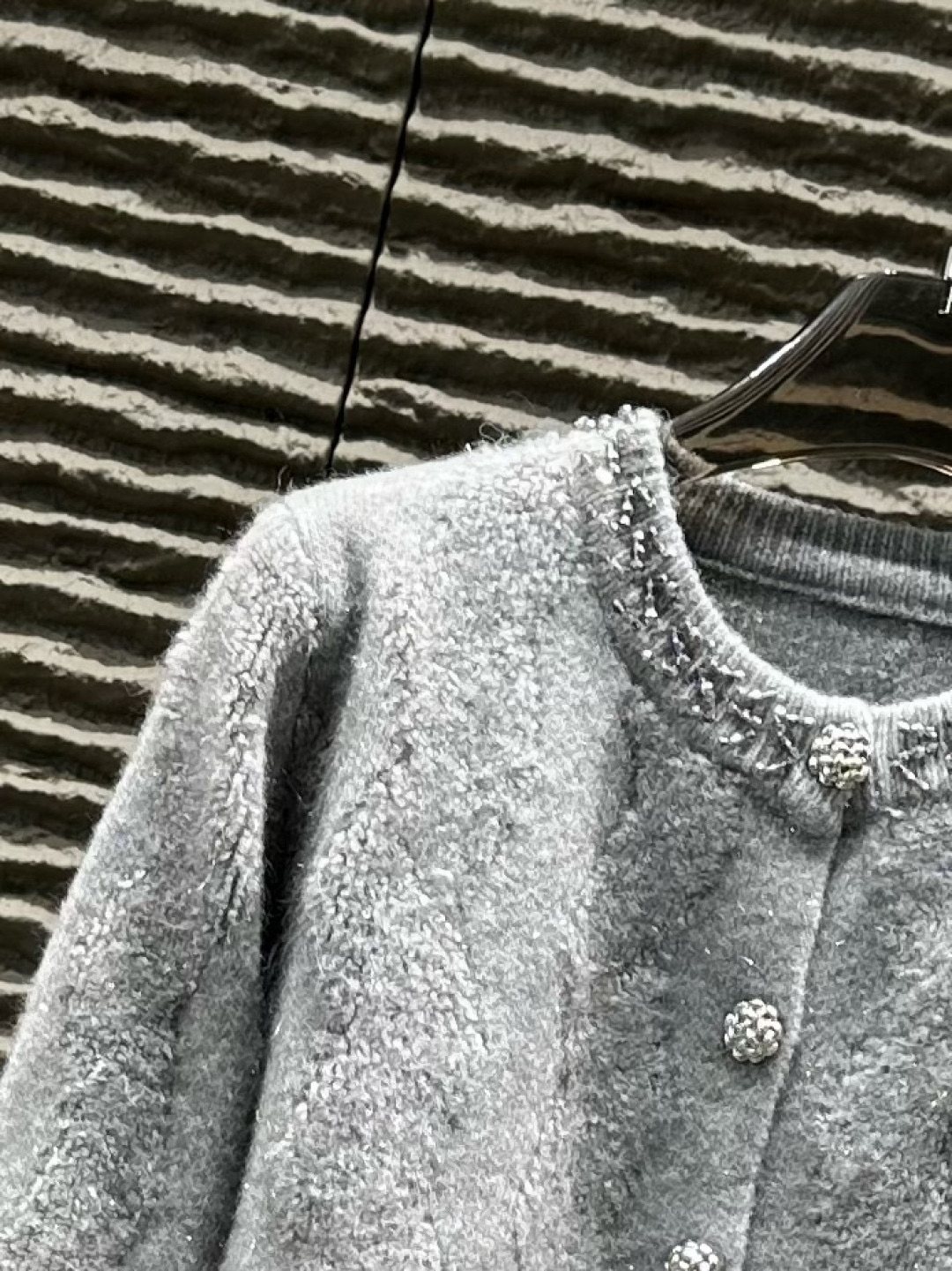 シャネル カーディガン 3色 レディース 総柄 ロング丈  autumn/winter - 画像 3