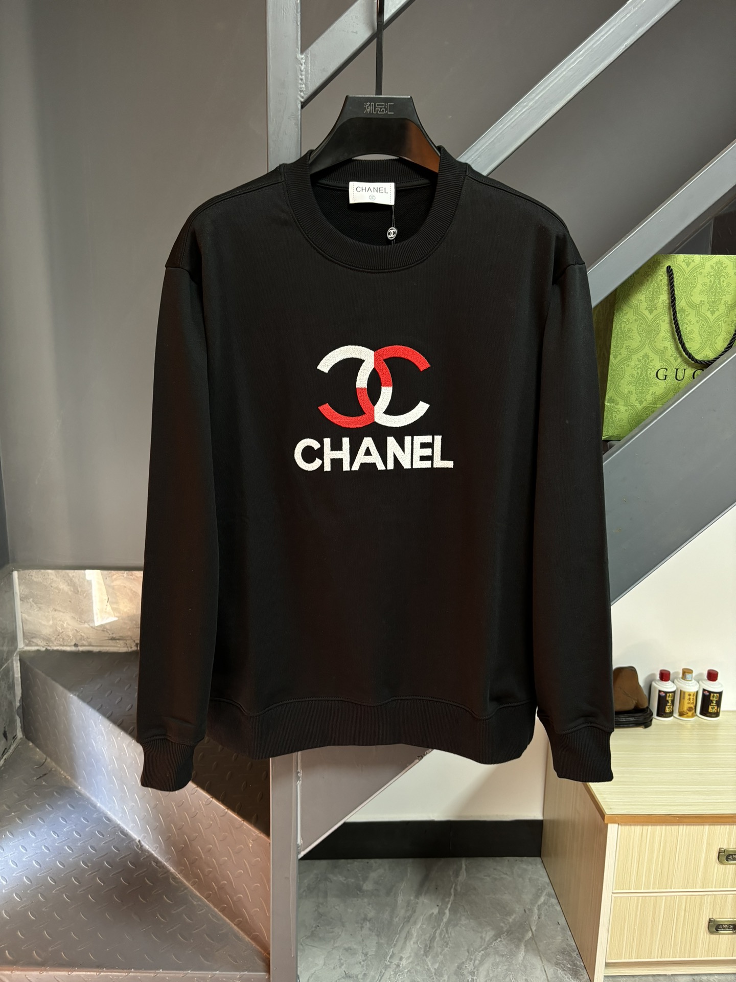 chanel ロゴパーカー 2色入 スウェットシャツ 長袖 半袖 ロゴTシャツ 春夏 秋冬 レディース 男女兼用 - 画像 8