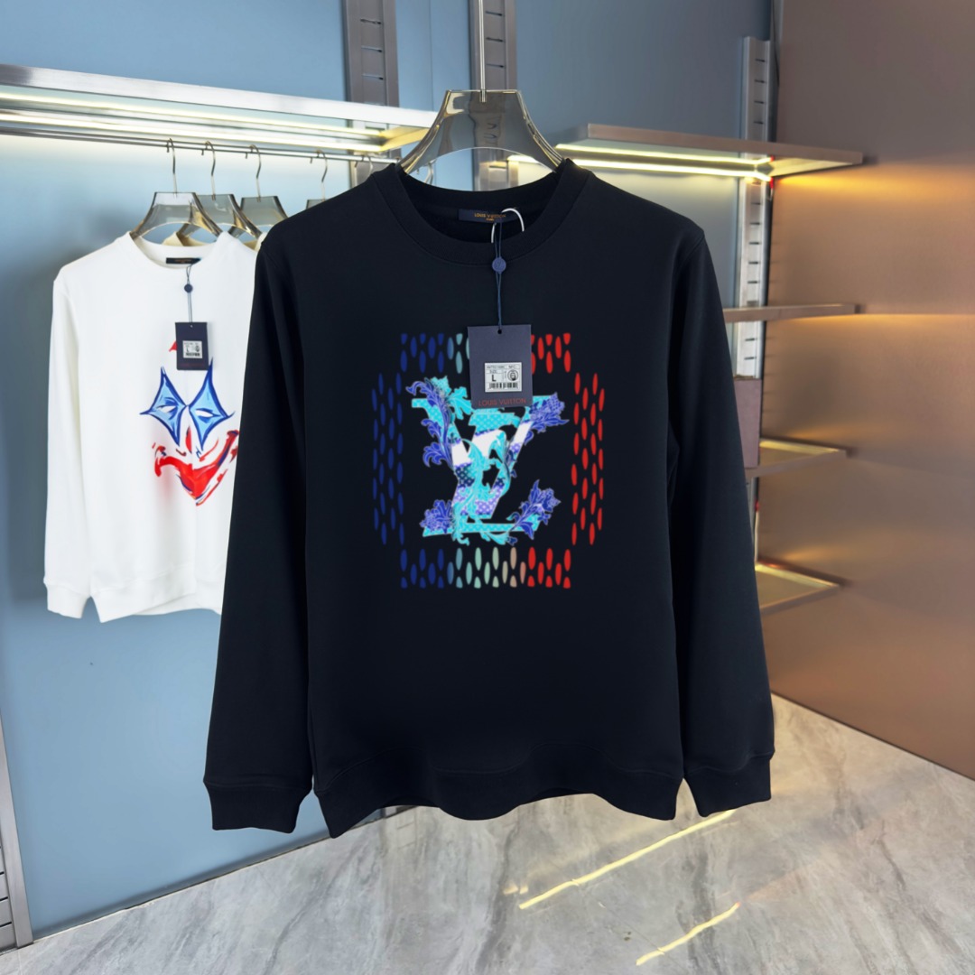 Louis Vuittonロングスリーブ ロゴプリント 2色入 ルイヴィトン ウェア