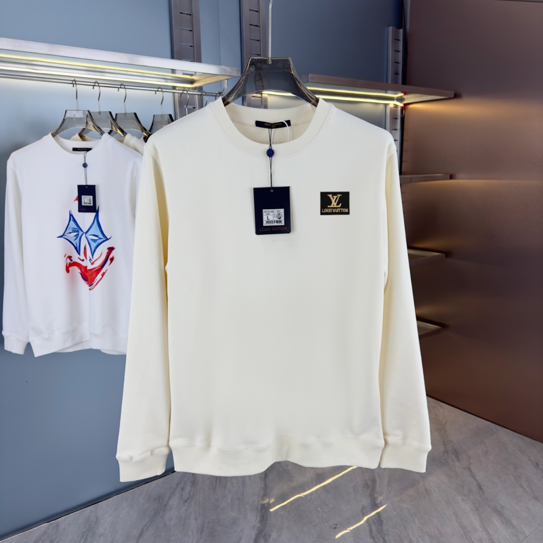 Louis Vuittonロエベ クルーネックスウェット 1色入 軽量素材の快適な着心地