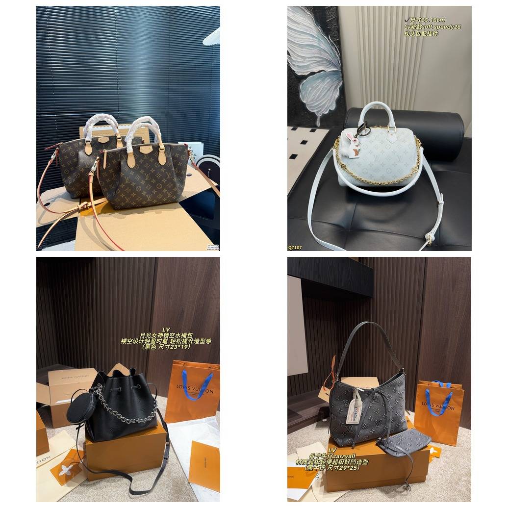 ルイヴィトン モノグラム スピーディ ショルダーバッグ レディース 2WAY 金具 ゴールド ブラウン - 画像 5