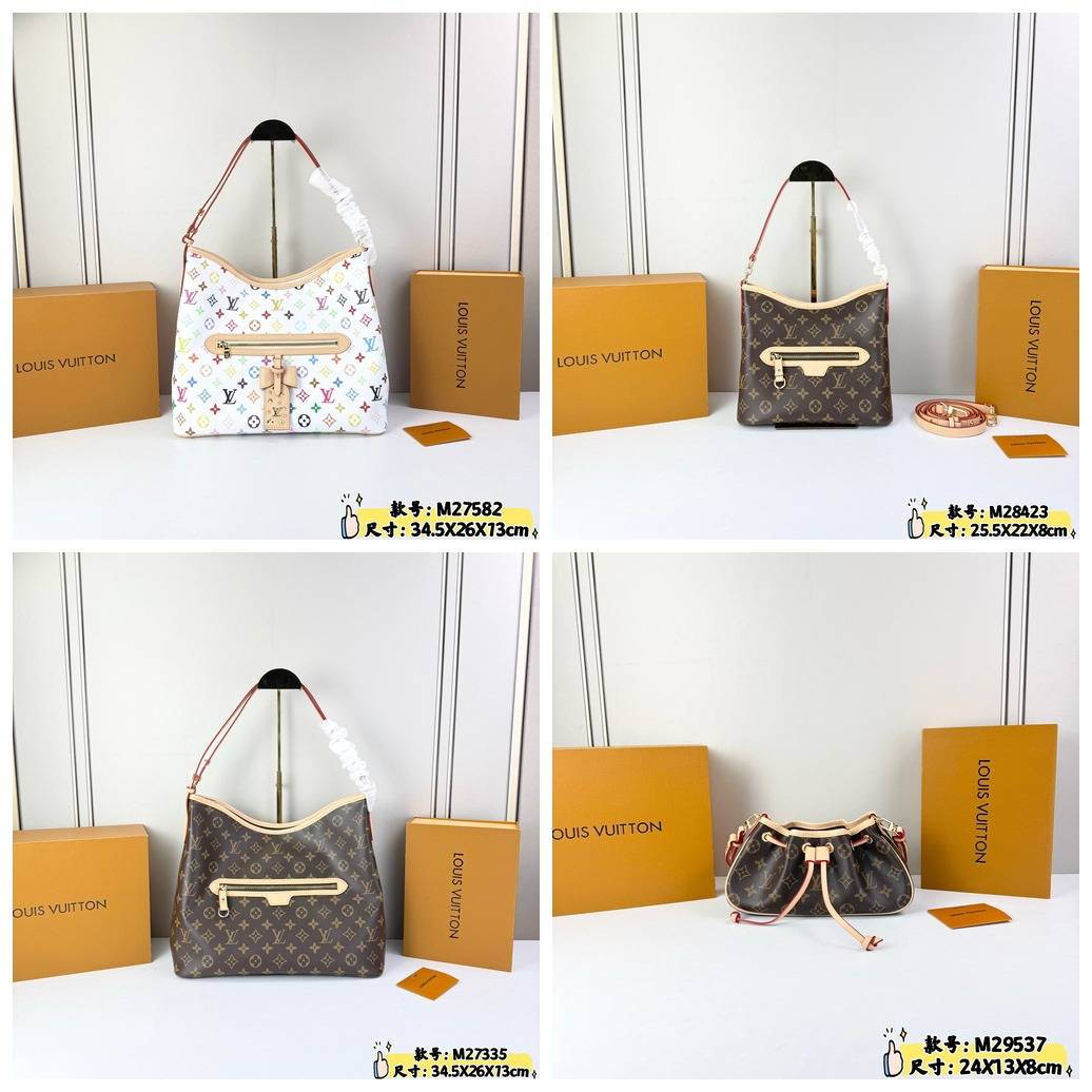 LOUIS VUITTON ルイヴィトン モノグラム ショルダーバッグ レディース 2WAY ファスナー開閉 ブラック ホワイト ベージュ - 画像 2