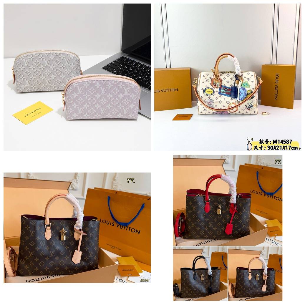 LOUIS VUITTON ルイヴィトン モノグラム ショルダーバッグ スピーディ レディース 2WAY ファスナー開閉 ブラウン - 画像 4