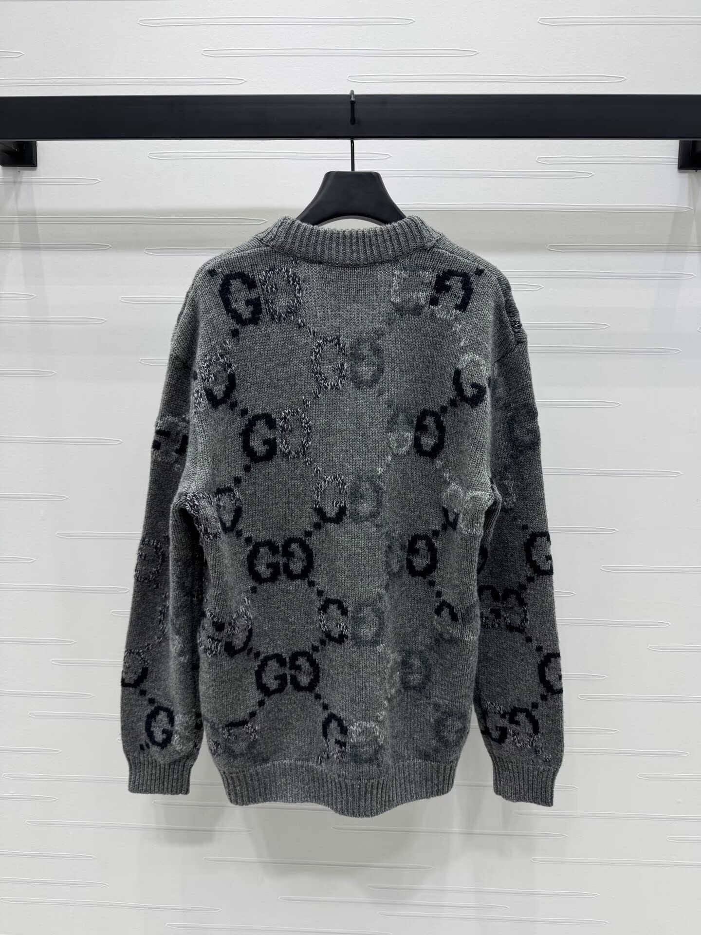 GUCCI ニットカーディガン ブルー・グレー 2色入 - 画像 4