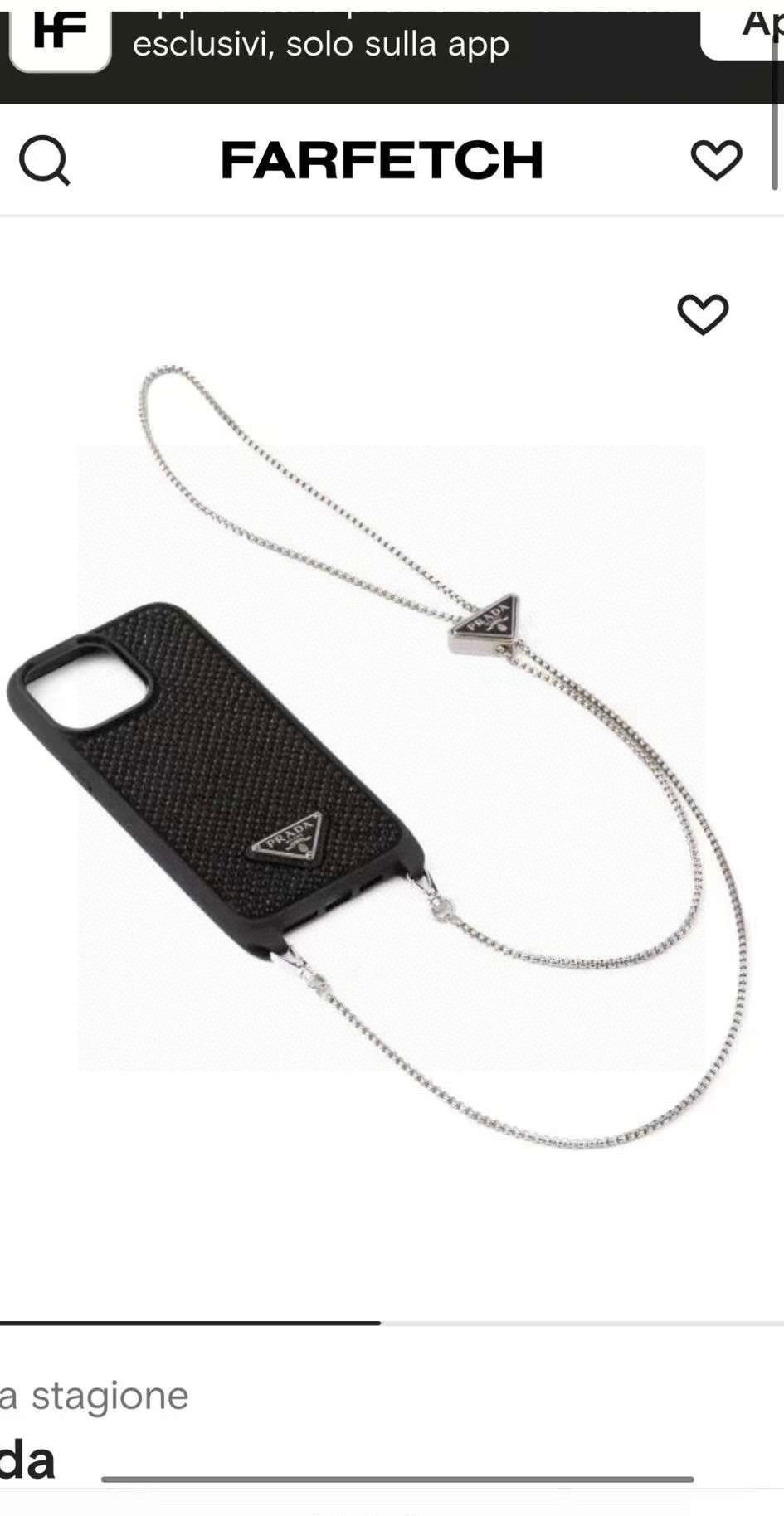 iPhoneケース✨PRADA プラダ iPhoneケース 2色入 4000円