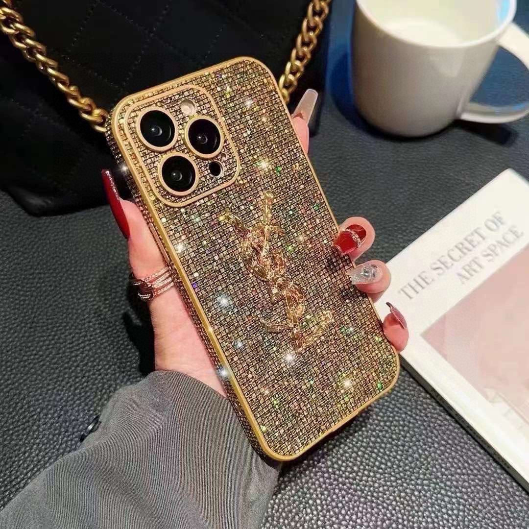 iPhoneケース✨YSL スタイリッシュスマホケース 2色入✨