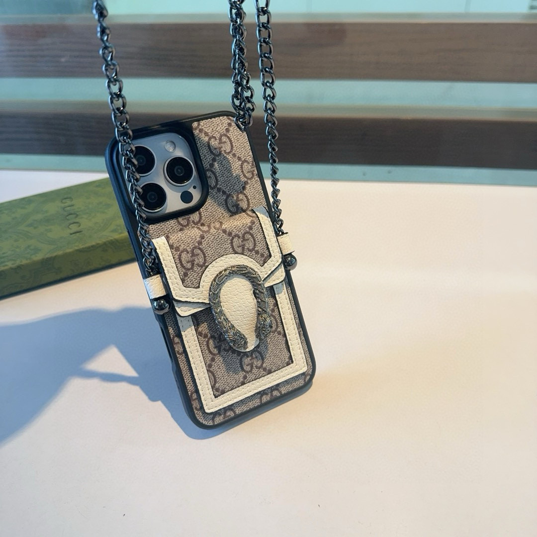 iPhoneケースGUCCI ディアゴノ ファッションスマホケース 2色入 📱