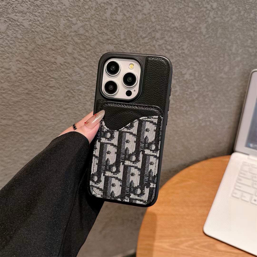 iPhoneケースDior ディオール iPhoneケース 2色入 カード収納
