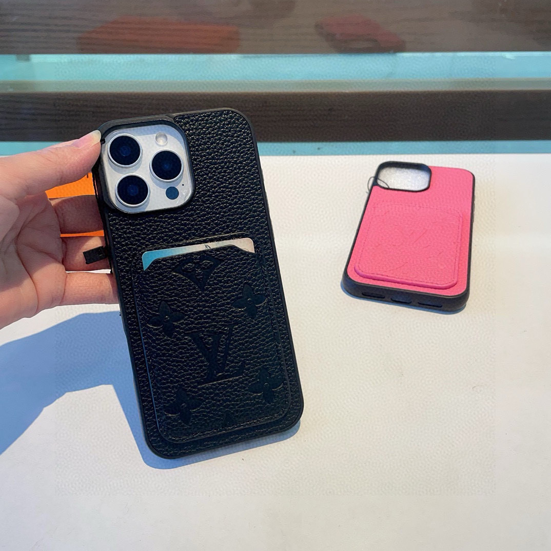 iPhoneケースLouis Vuitton iPhoneケース 2色入 カード収納付き 📱