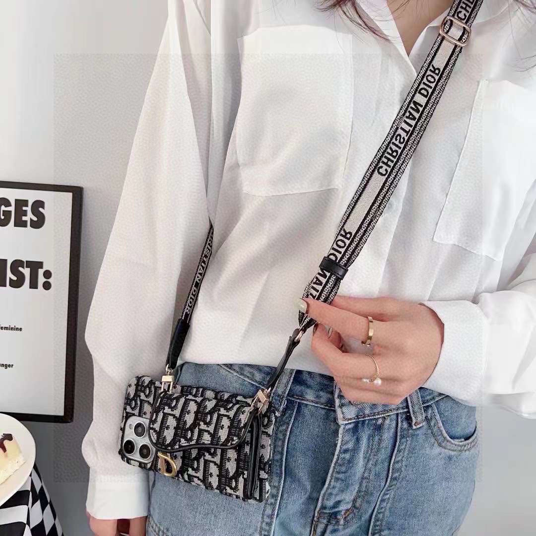 iPhoneケースDior風 ブランド手机壳 2色入 デイリー使いに最適 🎒