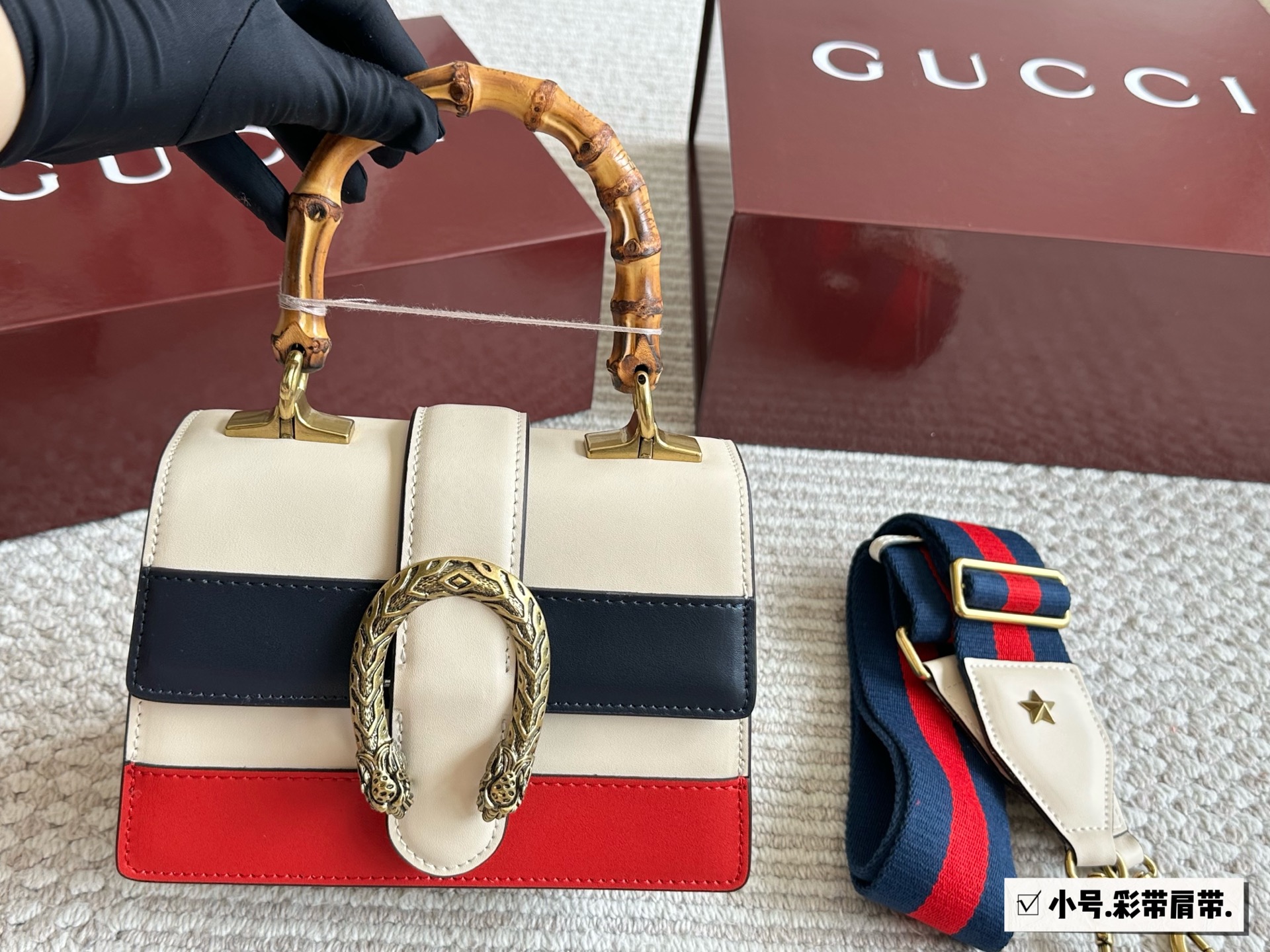 GUCCI ディオール バッグ 3色 ファッション 3色入 🎩 - 画像 2