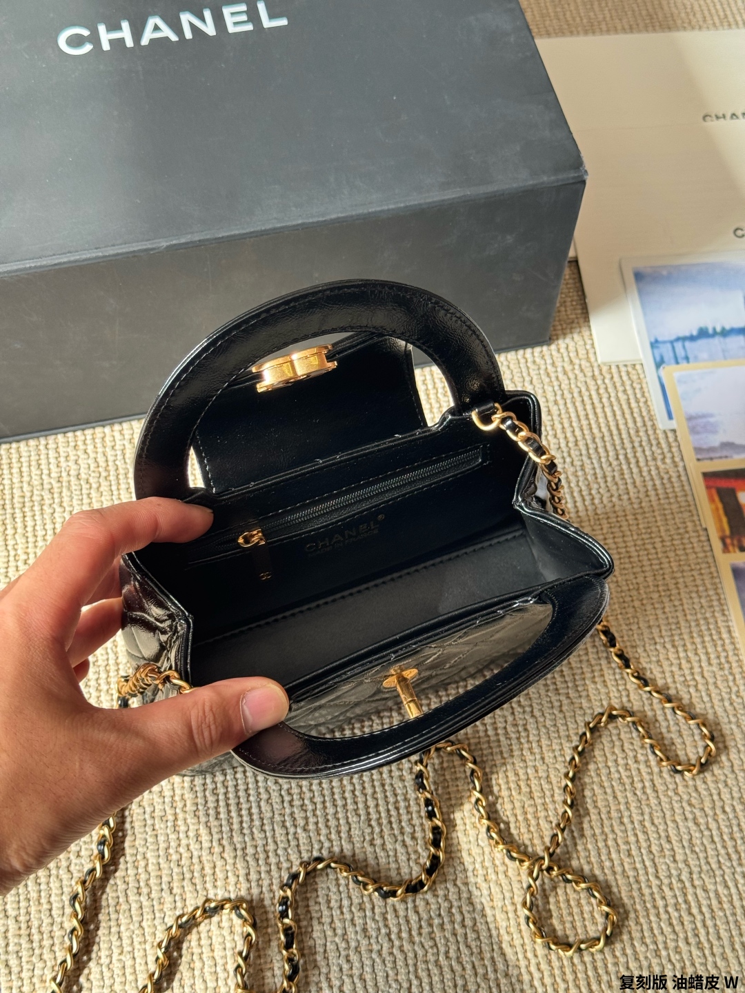 ✨CHANEL ファッションバッグ 黒 1色入 - 画像 9