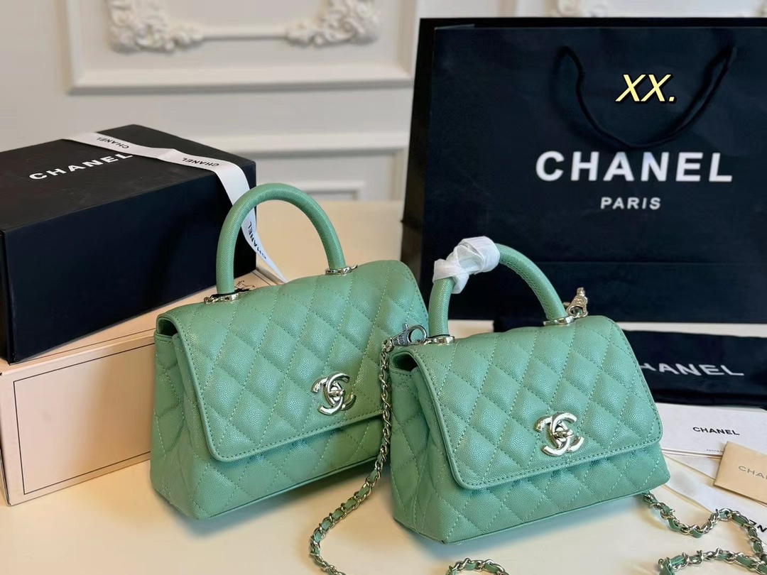 シャネル ミニキャビンバッグ 4色入 2way 2023新作 💎