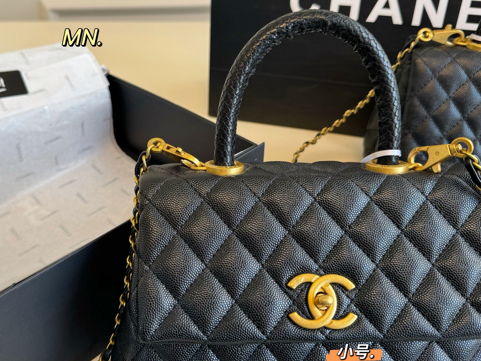 エレガントな CHANEL シャネル ファッション レザー ポーチ 1色入 🖤 - 画像 4