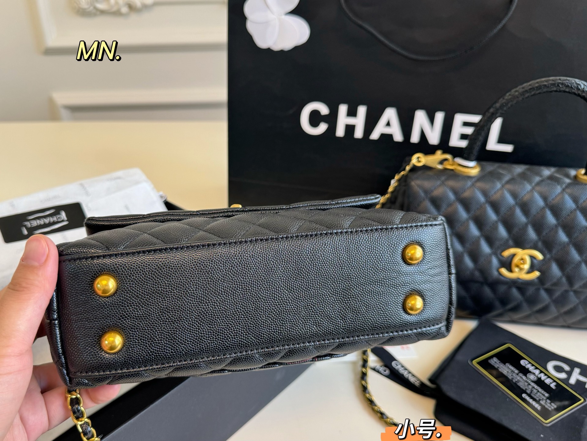 エレガントな CHANEL シャネル ファッション レザー ポーチ 1色入 🖤 - 画像 6