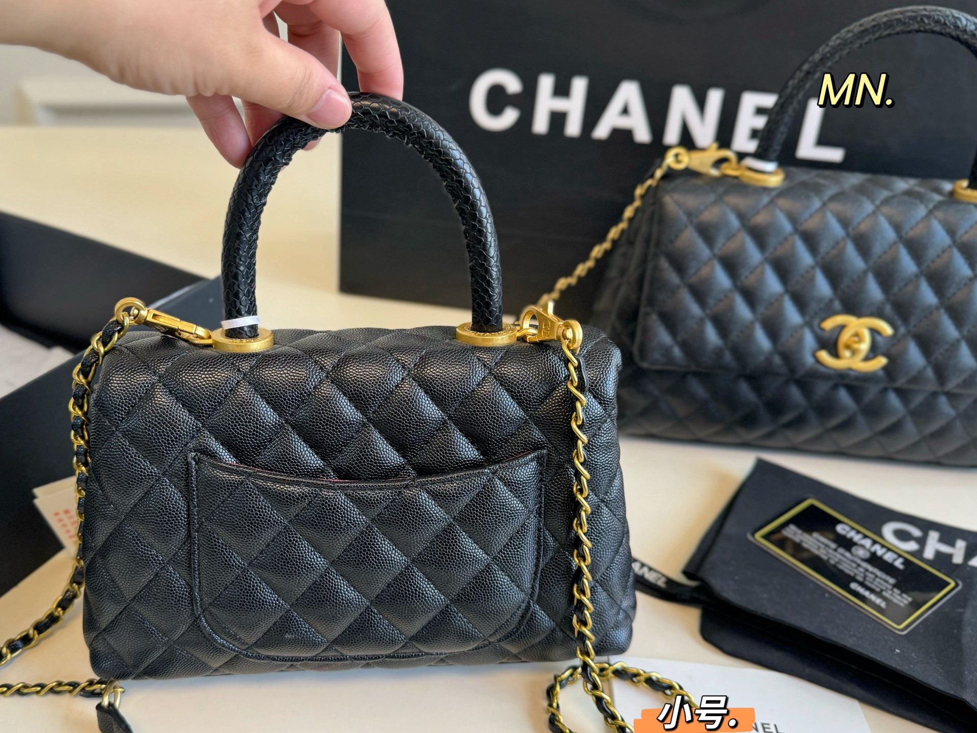 エレガントな CHANEL シャネル ファッション レザー ポーチ 1色入 🖤 - 画像 8