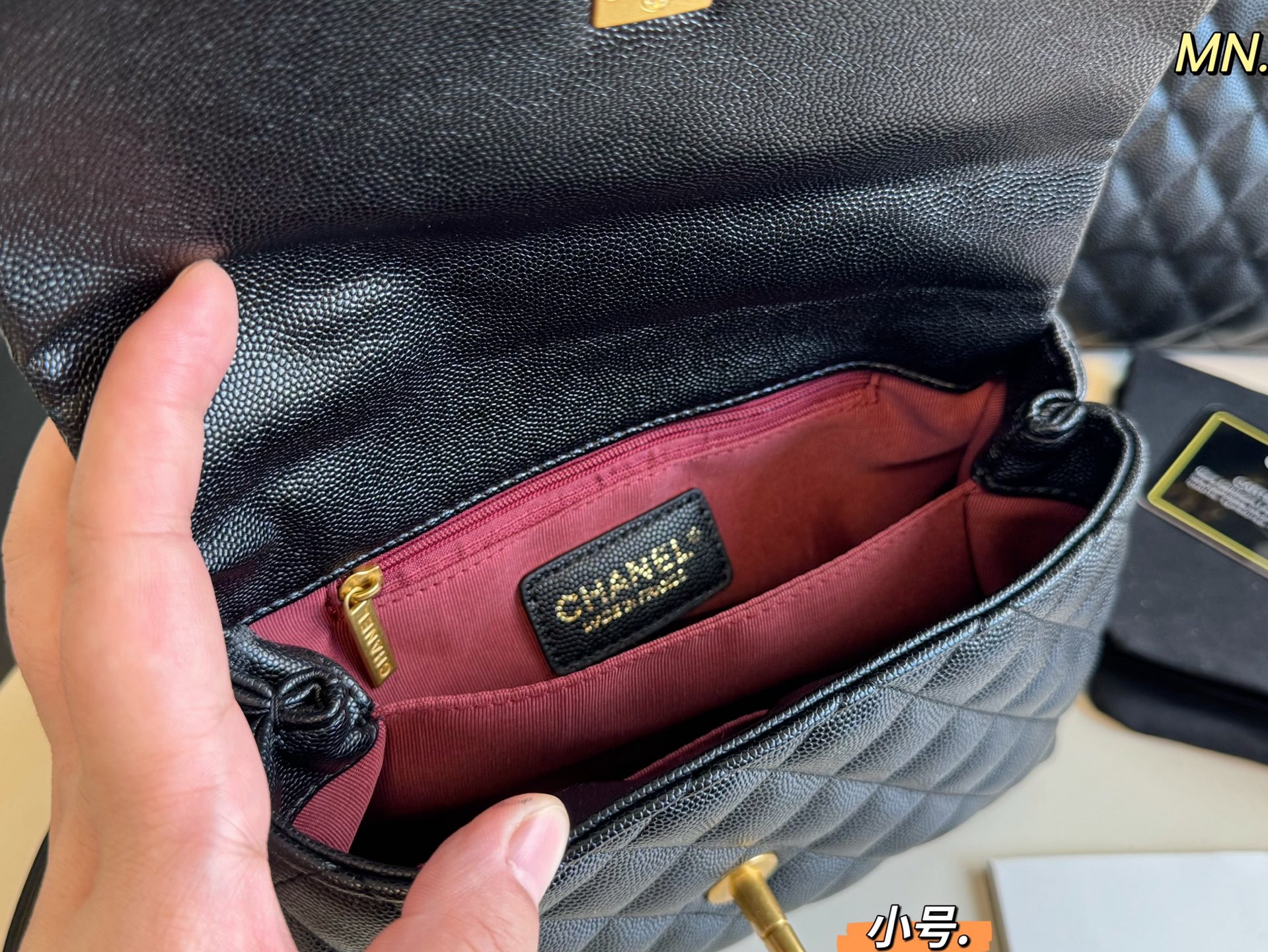 エレガントな CHANEL シャネル ファッション レザー ポーチ 1色入 🖤 - 画像 9
