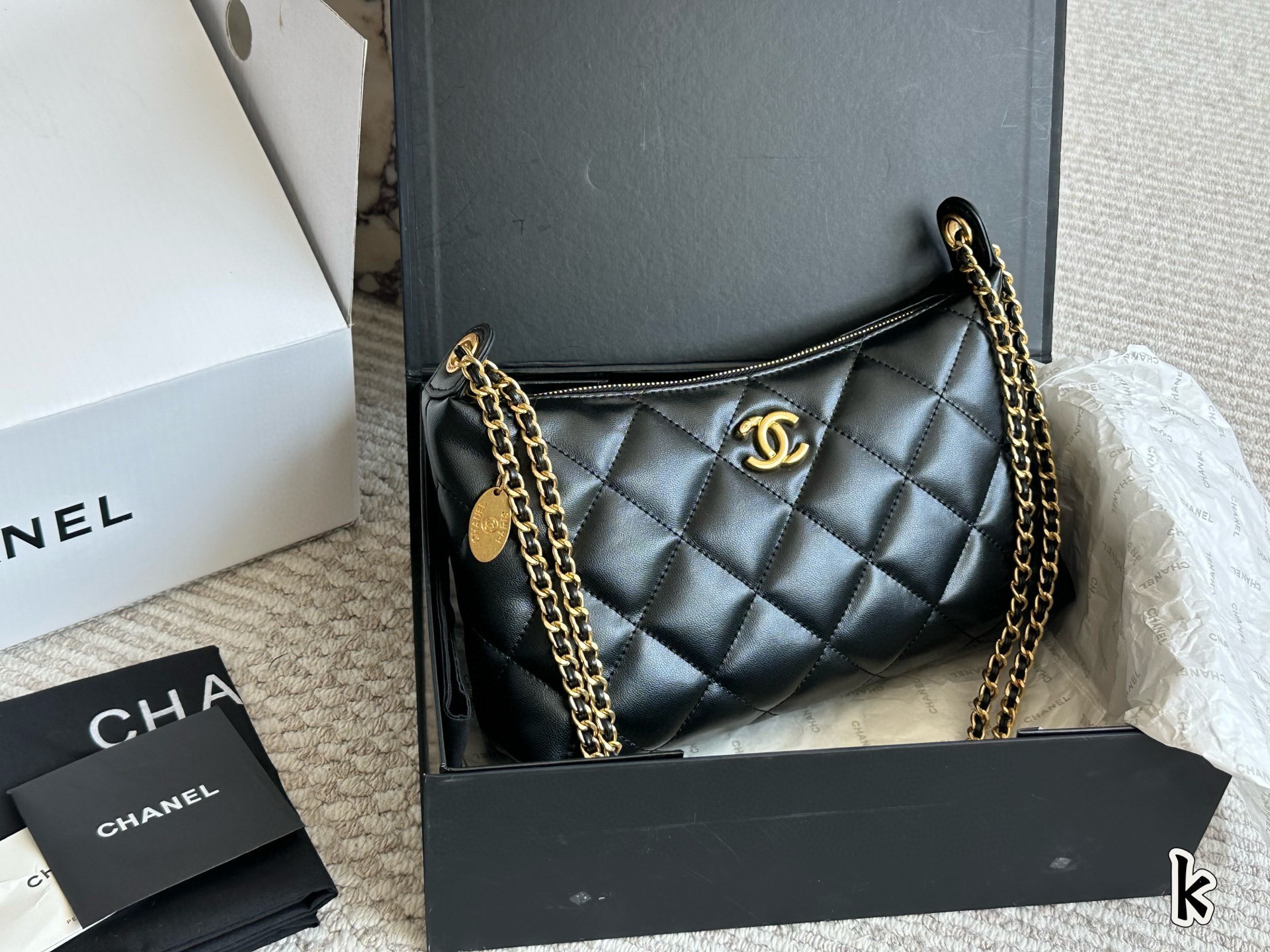 洗練された CHANEL マトラッセ ミニショルダーバッグ 3色入 🎀