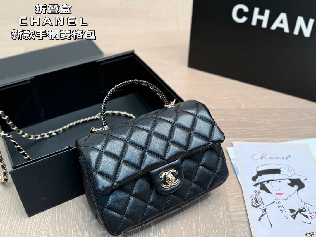 CHANEL ブラック ファッションショルダーバッグ 💼 2way 可愛いデザイン