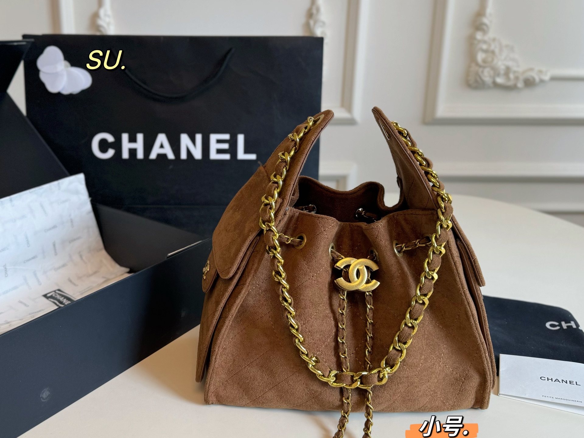 華やかな CHANEL バッグ ベージュ 1色入 🌸