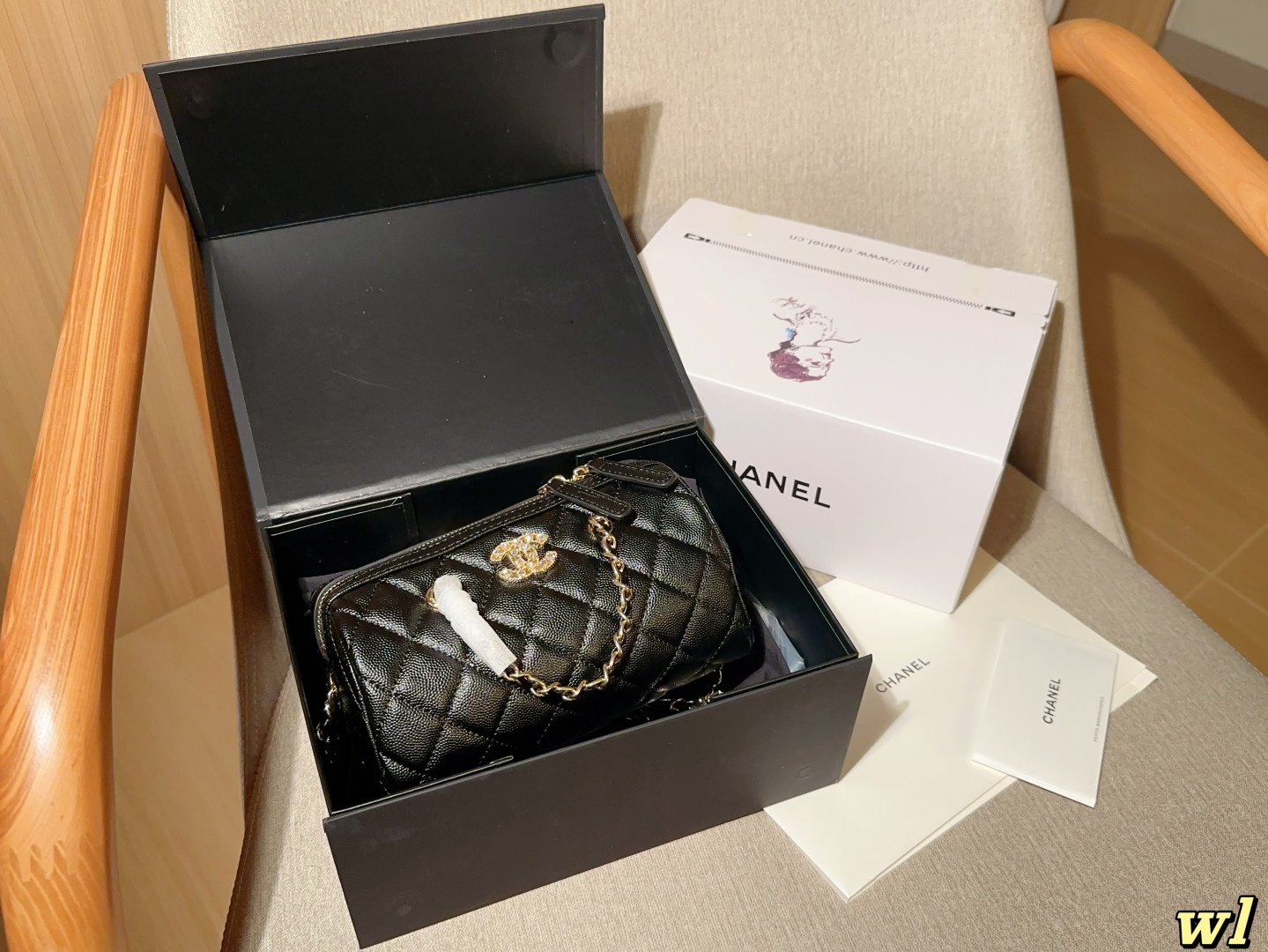 CHANEL リトルボストン 2色入 🖤✨