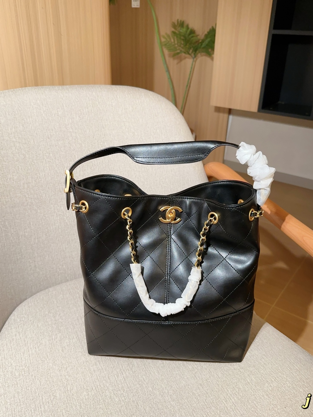 【新品】Chanel バッグ 黒 2way ロングチェーン付き 💼