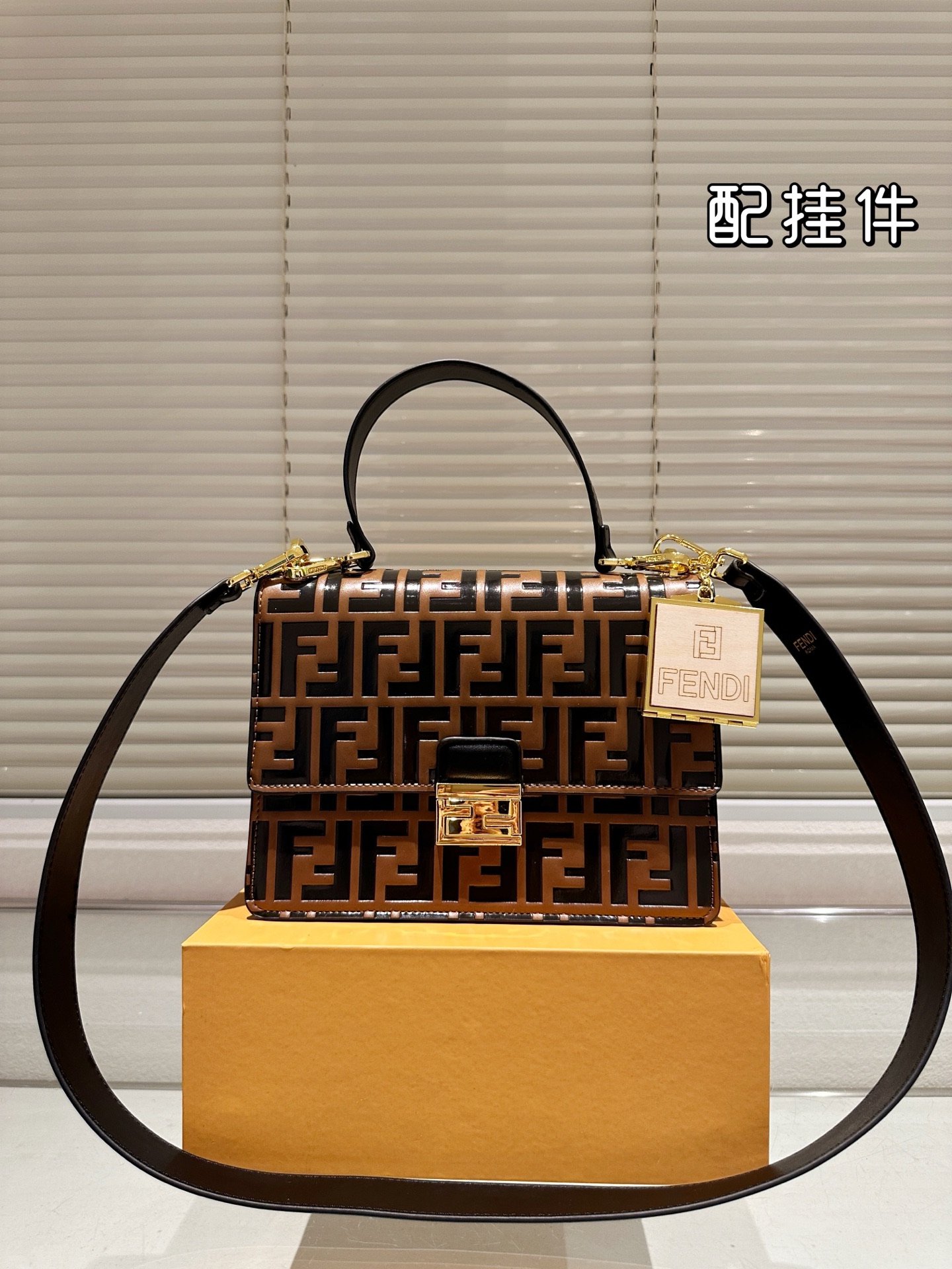 FENDI バッグ 2色入 ショルダー ミニボストンバッグ 🎂 - 画像 2