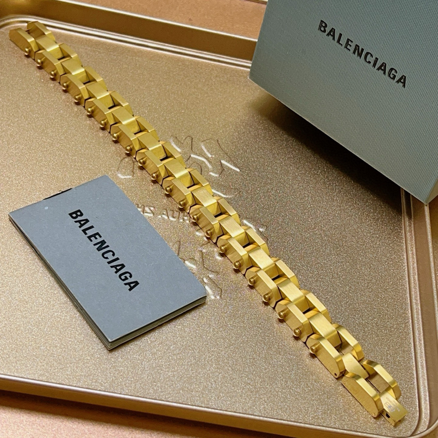 BALenciaga ブレスレット メンズ ゴールド 1色入 💎