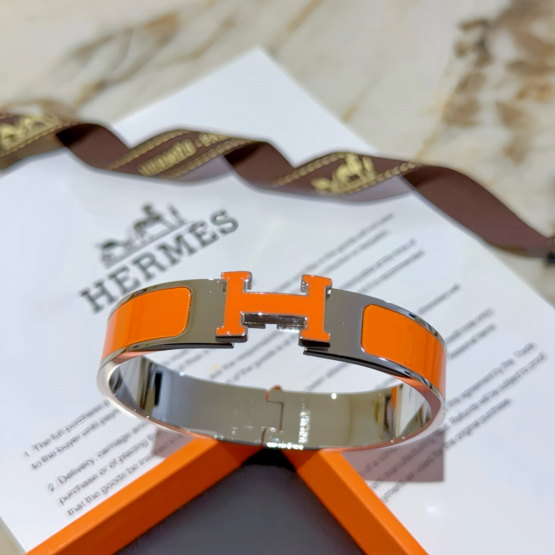 HERMES ブレスレット オレンジ 2色入 💎