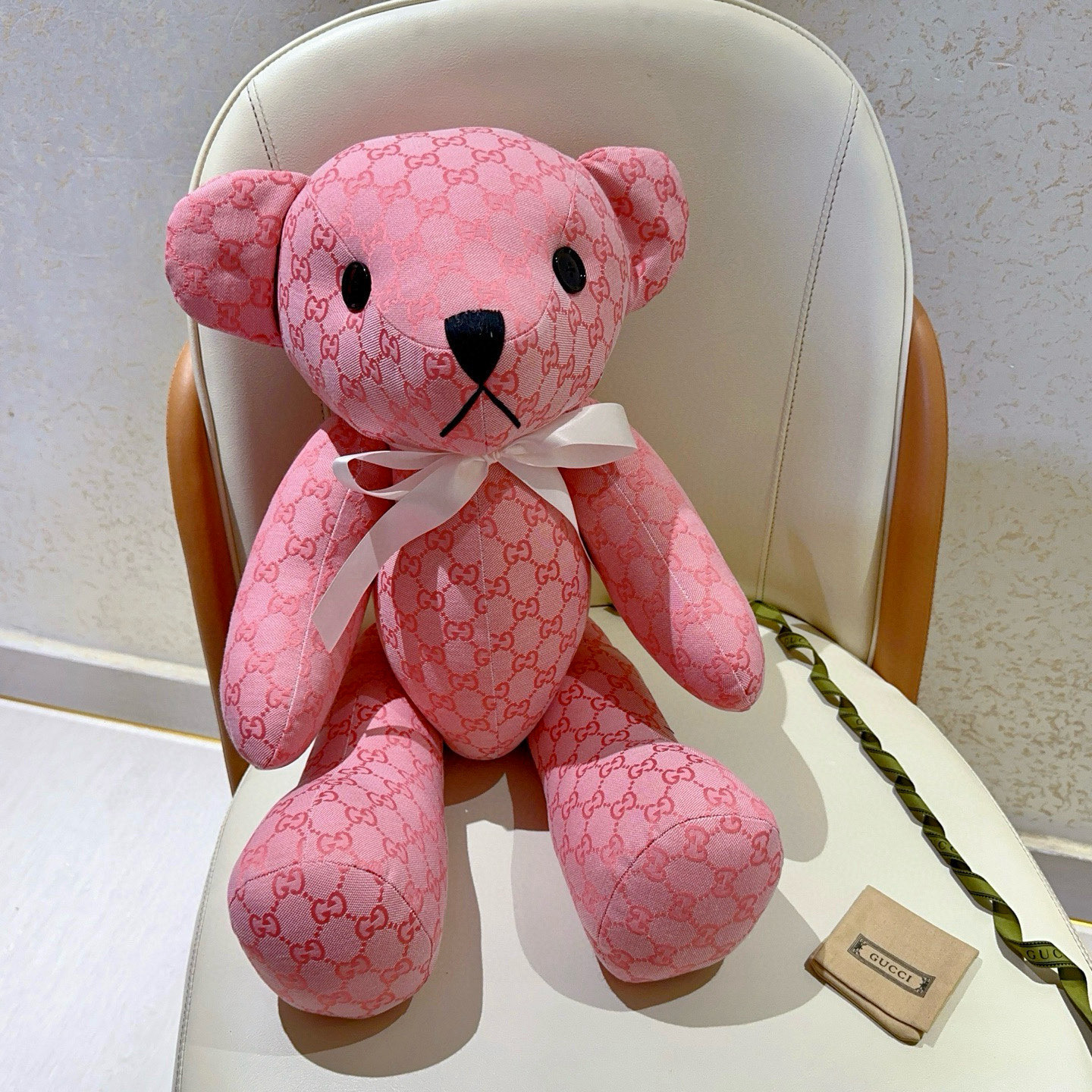グッチ ピンク ベア デコレーション オブジェ 1色 🐻