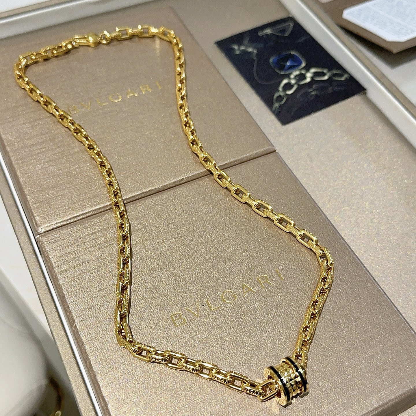 BVLGARI ネックレス 1本入 ブレスレット メンズ 2点セット 💎
