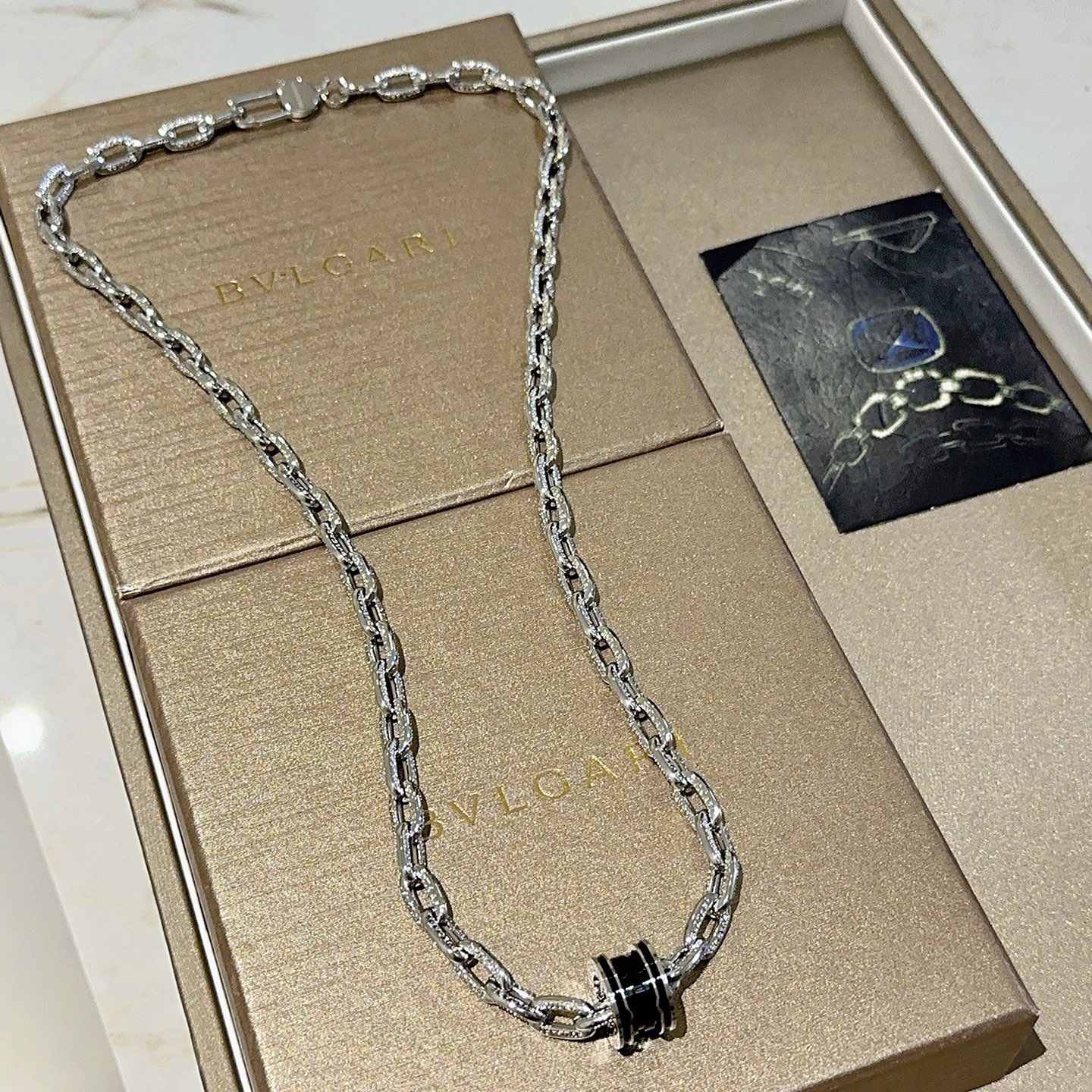 Bvlgari ネックレス メンズ 2色入 💎