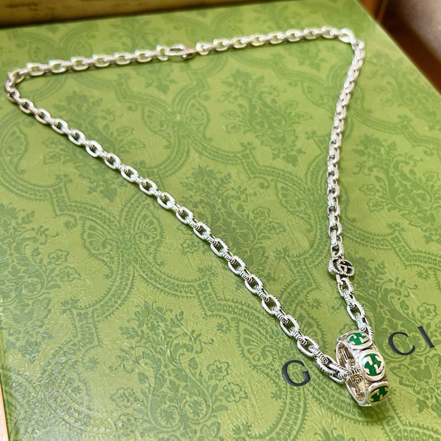 GUCCI ネックレス シルバー 3色入 🌿