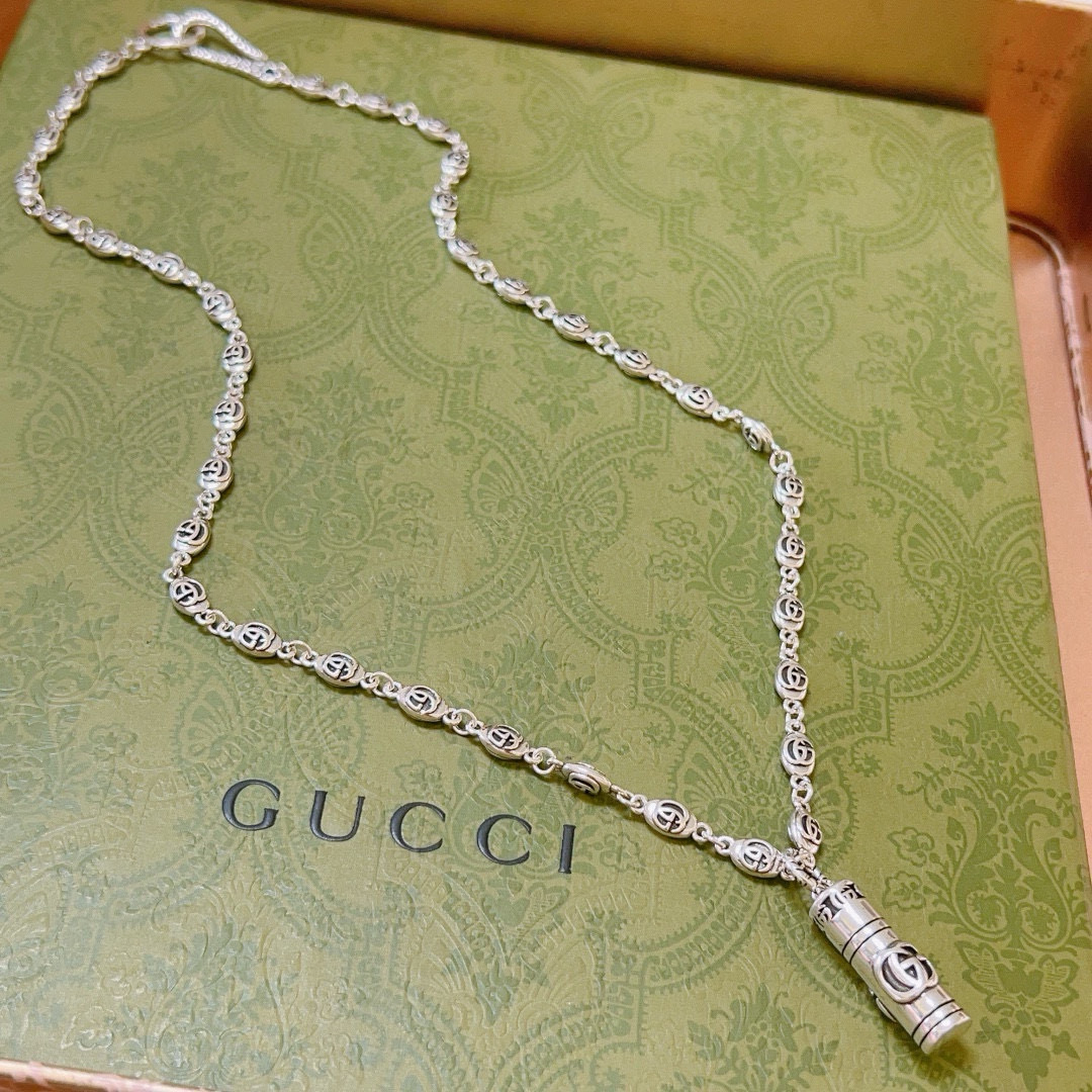 GUCCI ネックレス シルバー 1色入 💎