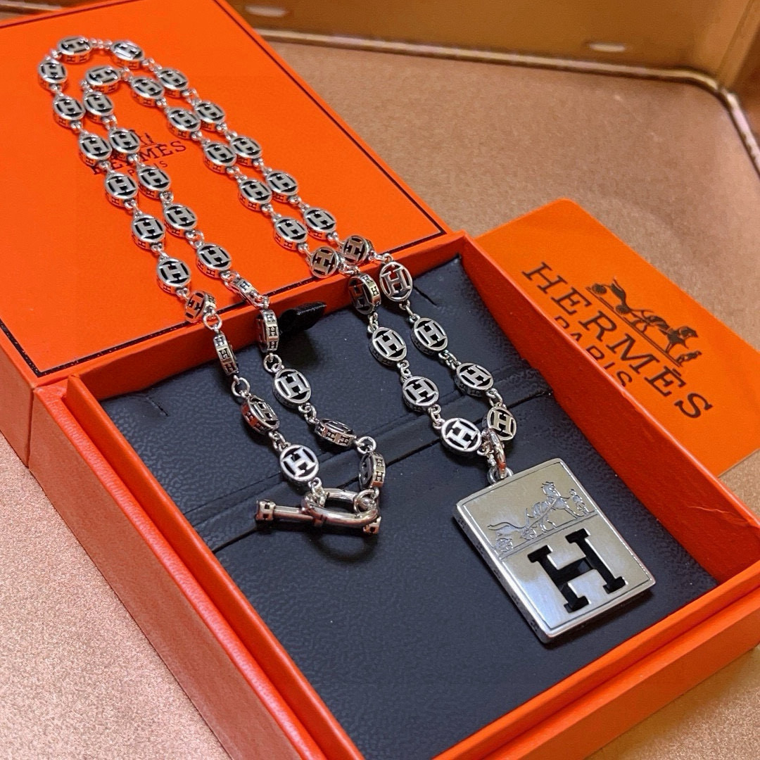 HERMES ネックレス 9色入 💎 高級感プルオーバー プレゼント レディース オシャレ 人気 おすすめ