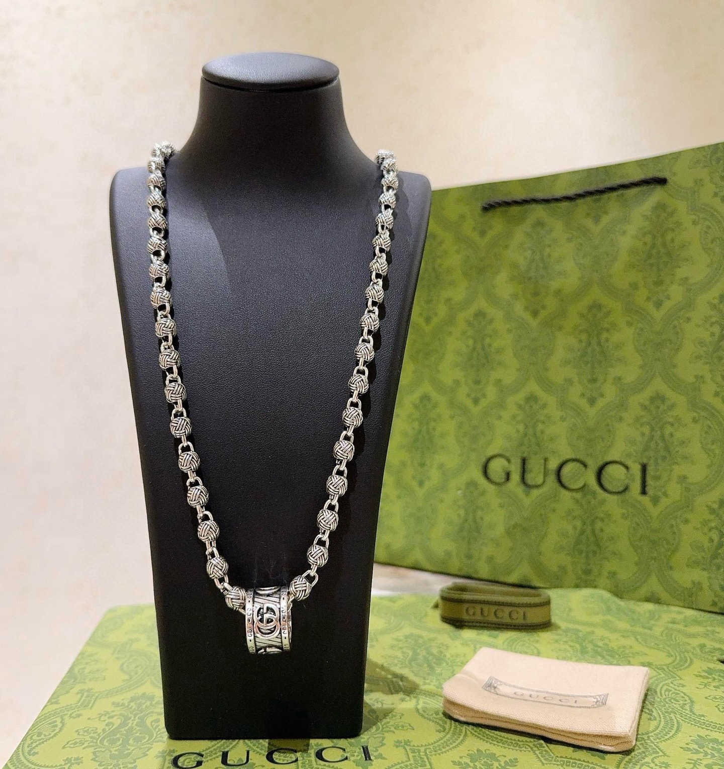 GUCCI ネックレス シルバー 1色入 💎