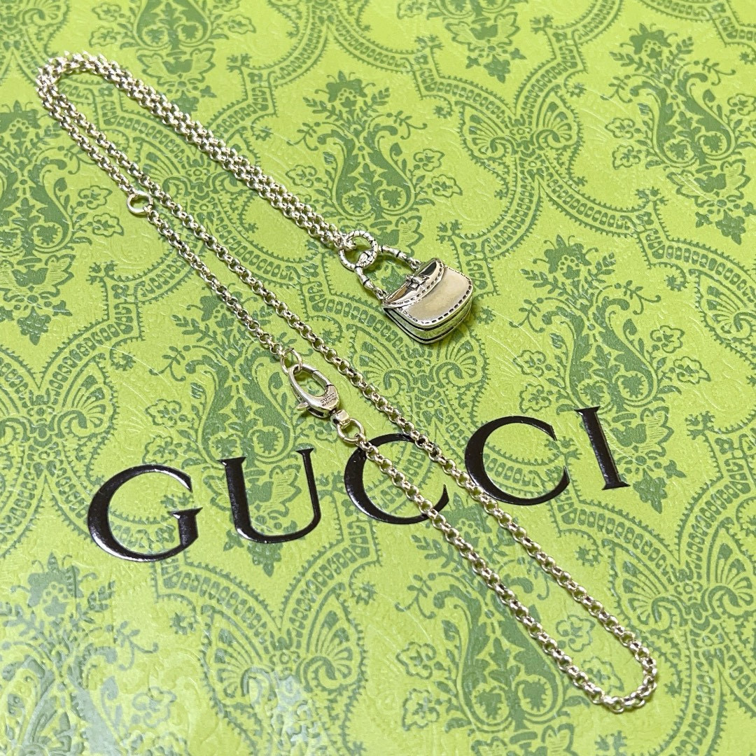 GUCCI ネックレス ミニバッグ ペンダント 1色 🌸