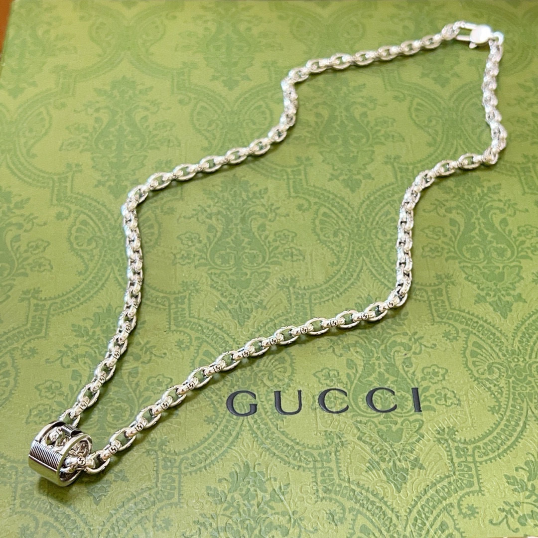GUCCI ネックレス シルバー 1色入 💎