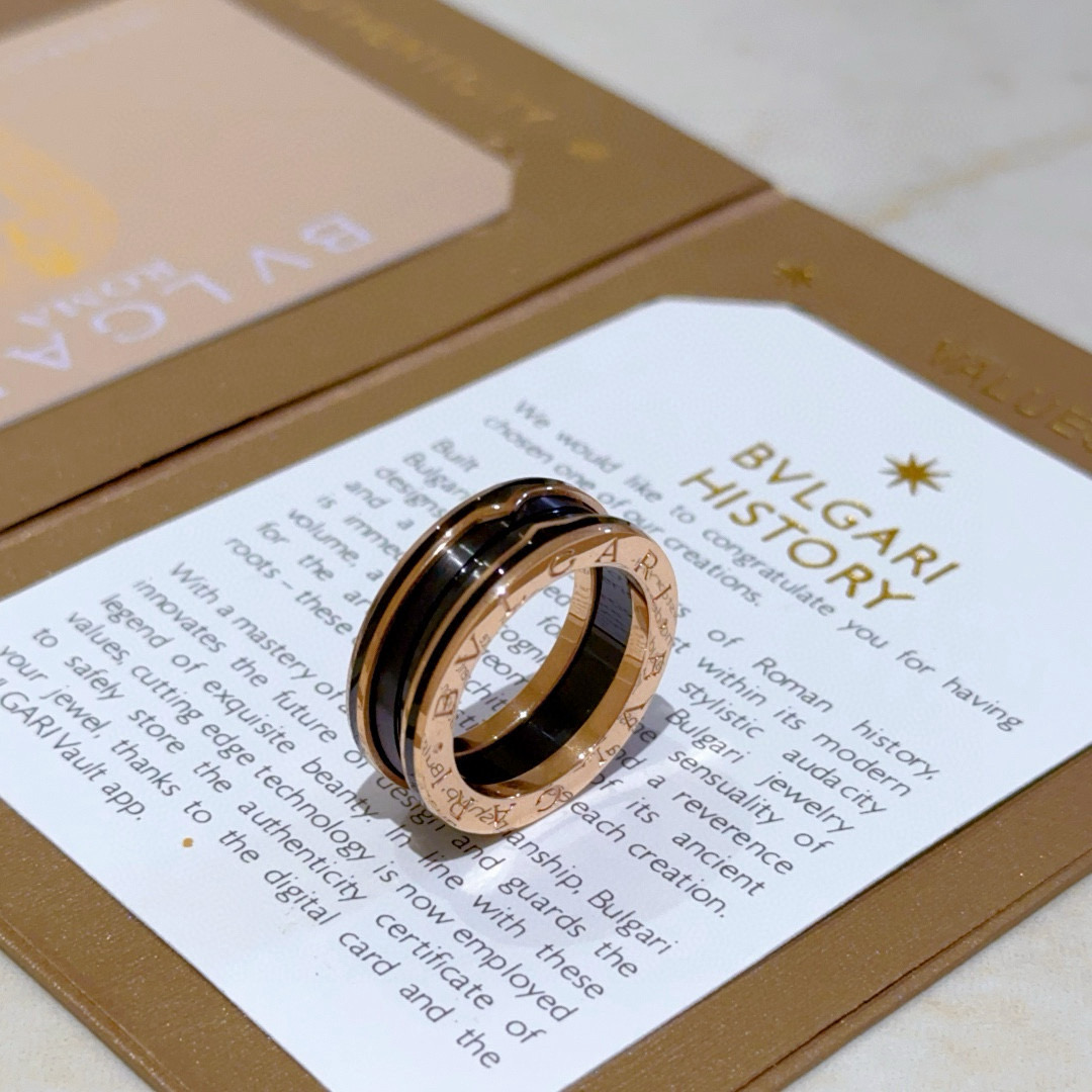 BVLGARI ブルガリ オーセンティック インフィニットリング ブラック 1本入 ✨