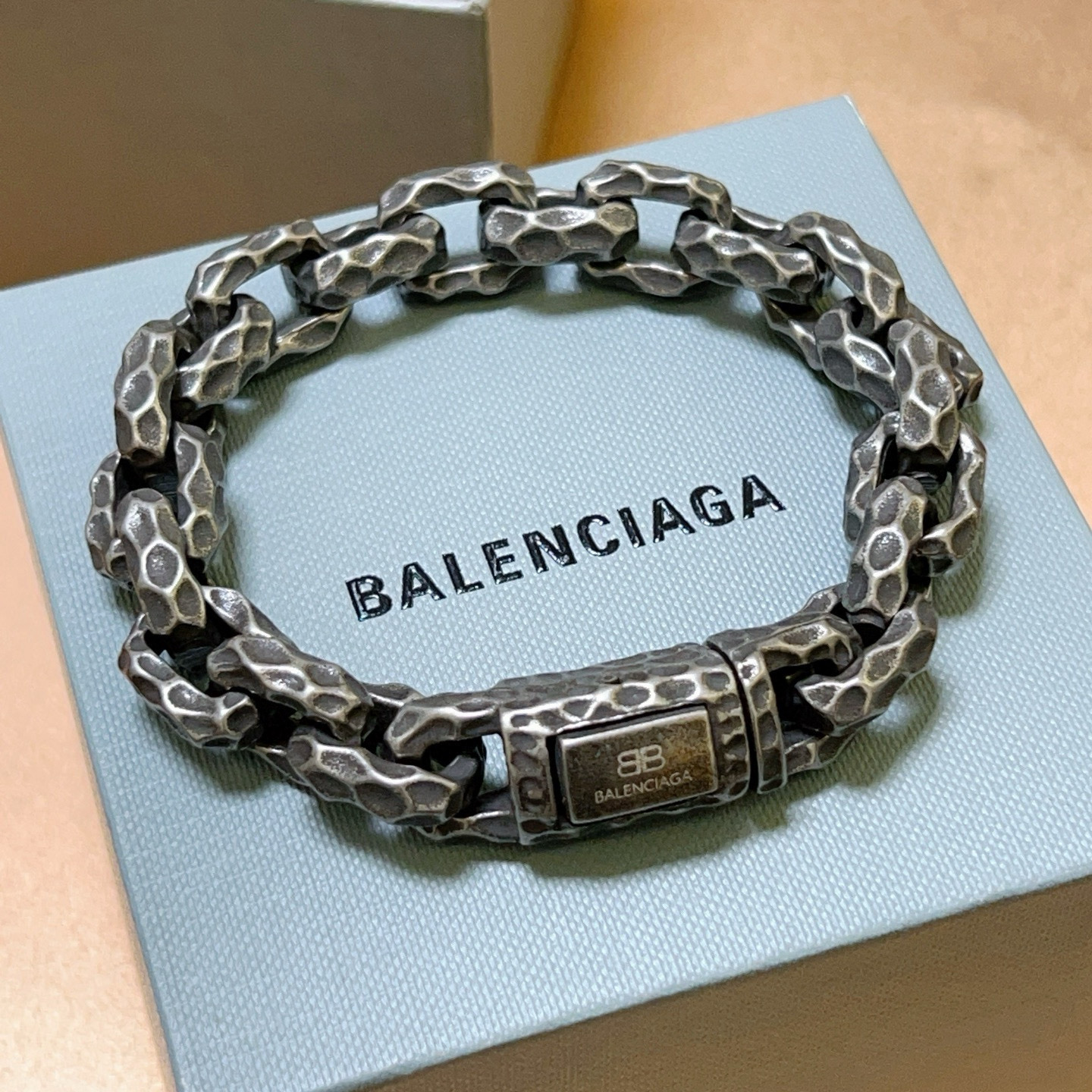 Balenciaga ブレスレット メンズ メタル チェーン 1色入 🖤