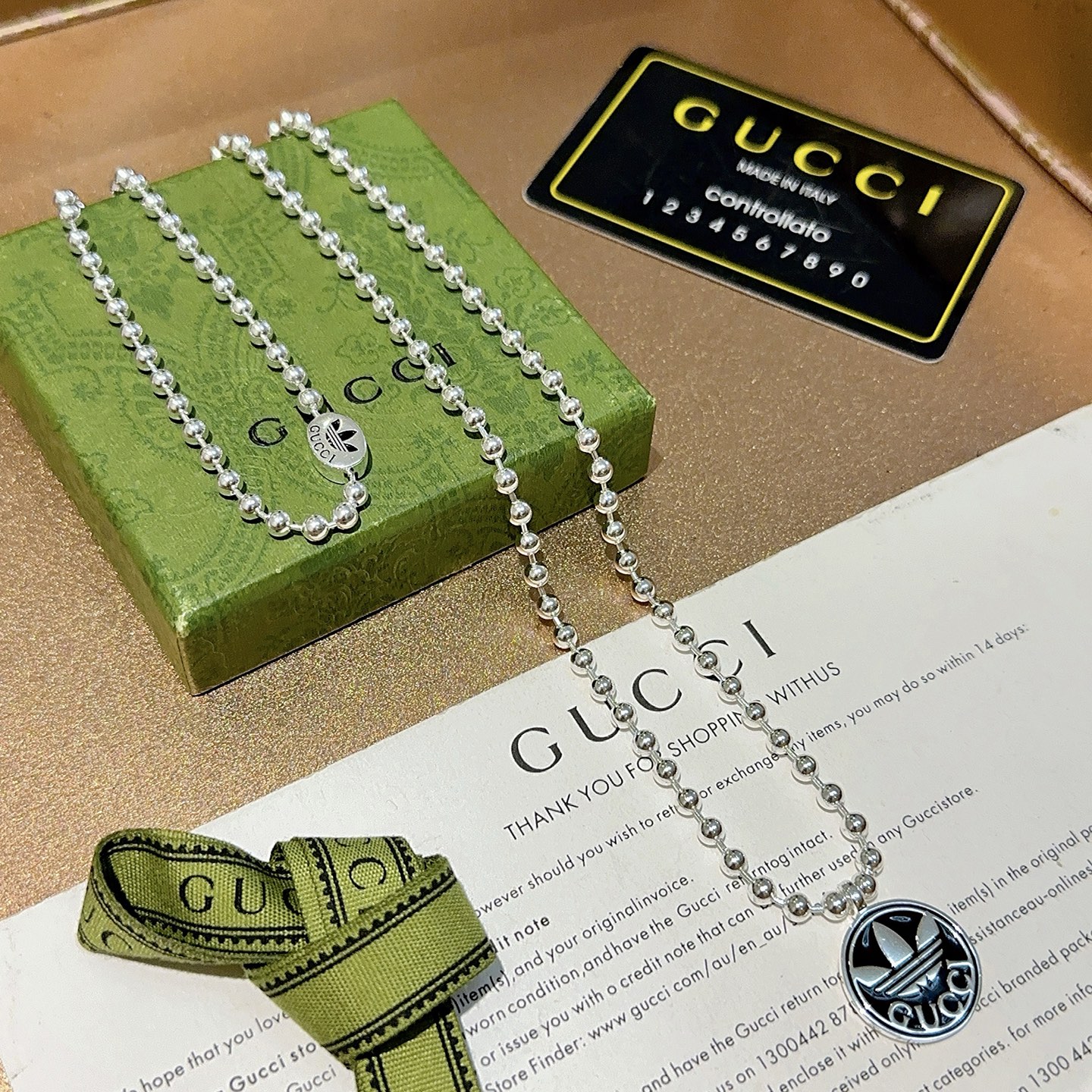 GUCCI ネックレス シルバー 2種類入 🌟