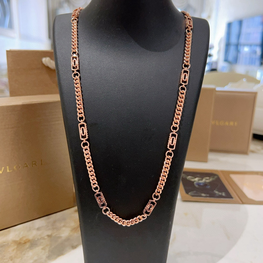 BVLGARI ネックレス ローズゴールド 1色 🌟