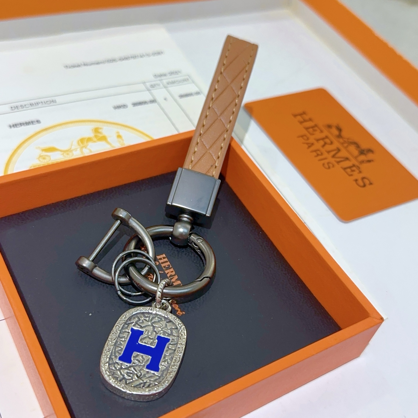 HERMES キーホルダー 2色入 ✨