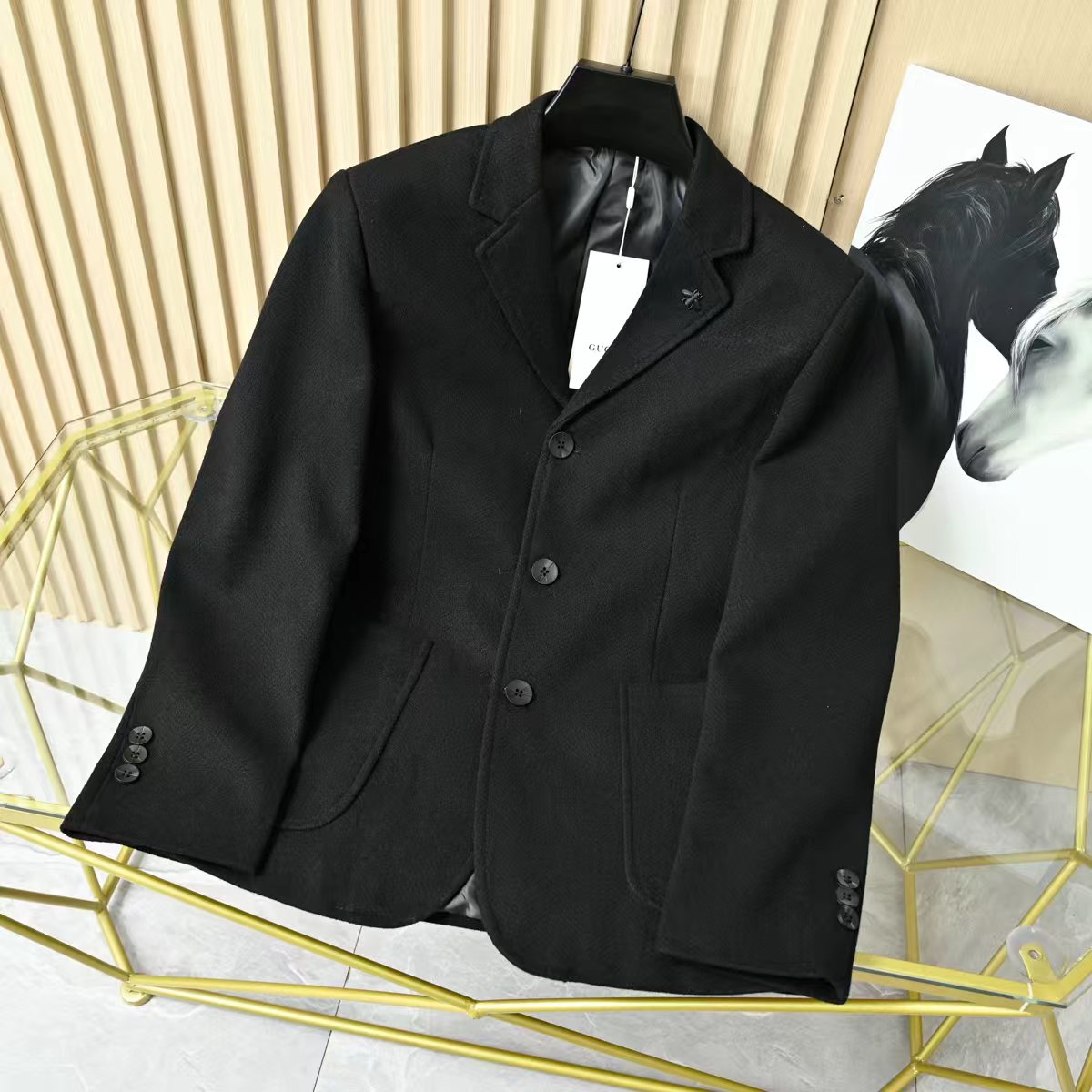 GucciGUCCI風 ハニカム柄 メンズジャケット 3色展開 🧥✨🔥 #02302 - 画像 9