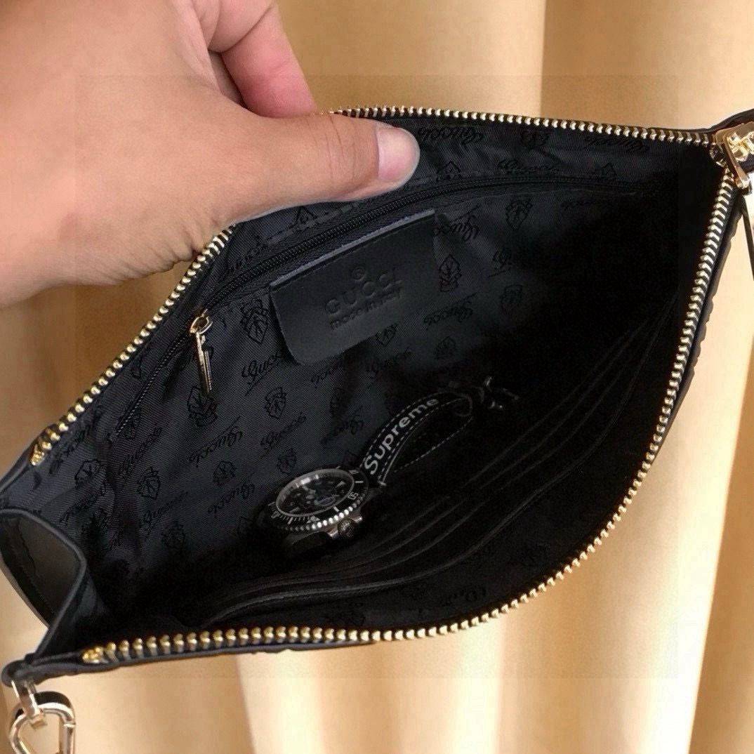 GUCCI ワンジップ マネークリップ 黒 1色入 - 画像 9