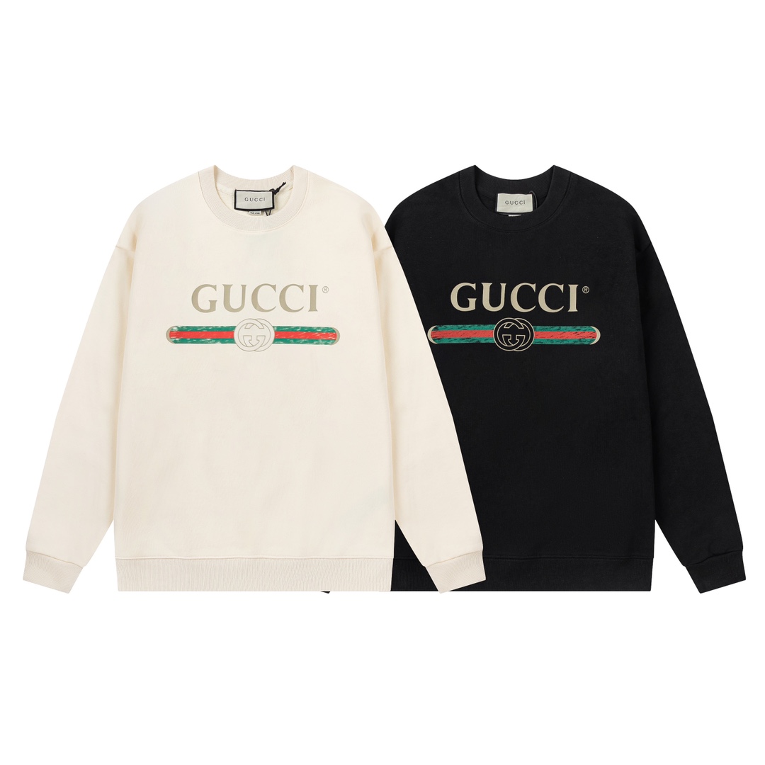 GUCCI ロゴプリントスウェットシャツ 2色入 - 画像 3