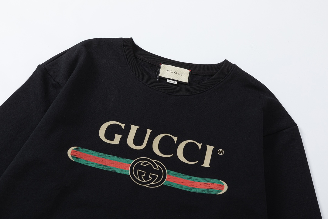 GUCCI ロゴプリントスウェットシャツ 2色入 - 画像 4