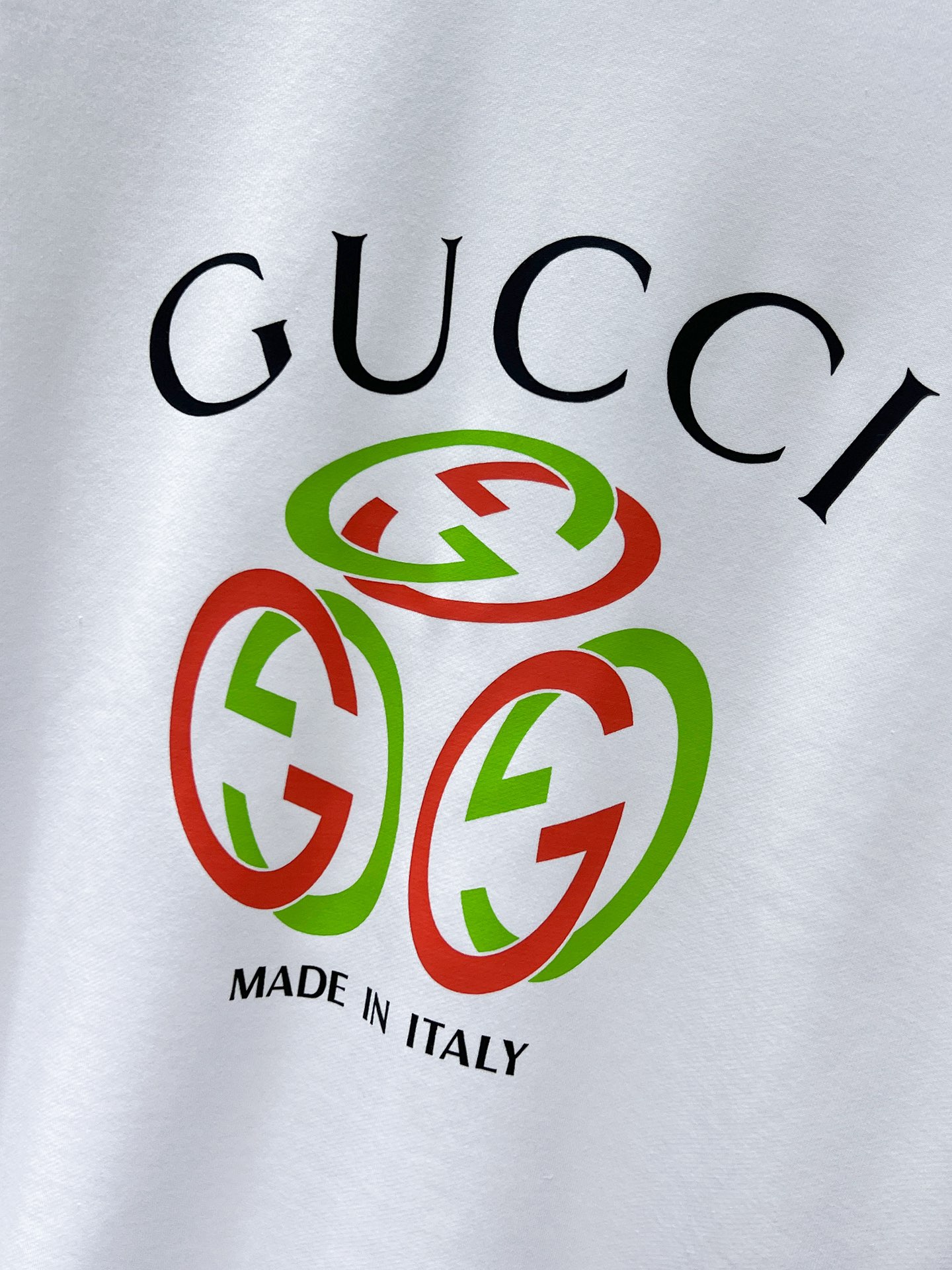 GUCCI ロゴプリントスウェットシャツ 2色入 - 画像 5